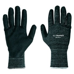 Guantes de Nylon Recubierto de Nitrilo Maximo Agarre Puño Tejido TRUPER