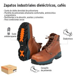 Botas Industriales Dieléctricos Cafes TRUPER