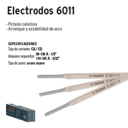 Electrodos 6011 TRUPER