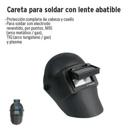 Careta para Soldar con Lente Abatible TRUPER