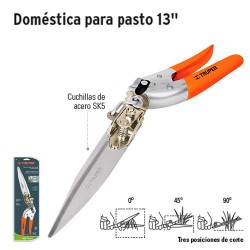 Tijeras de Poda Doméstica para Pasto 13" TRUPER