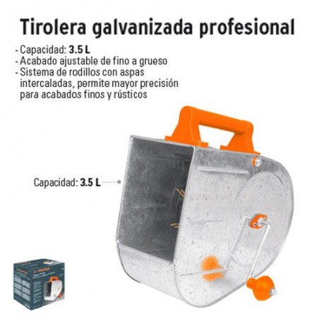 Tirolera Galvanizada Profesional TRUPER