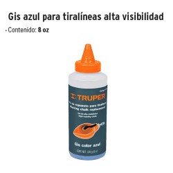 Gis Azul para Tiralíneas Alta Visibilidad TRUPER