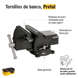 Tornillos de Banco Ligeros PRETUL