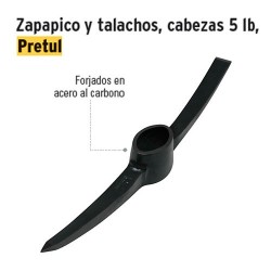 Zapapico y Talachos Cabezas 5 lb PRETUL