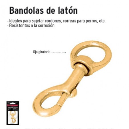 Bandolas de Latón FIERO