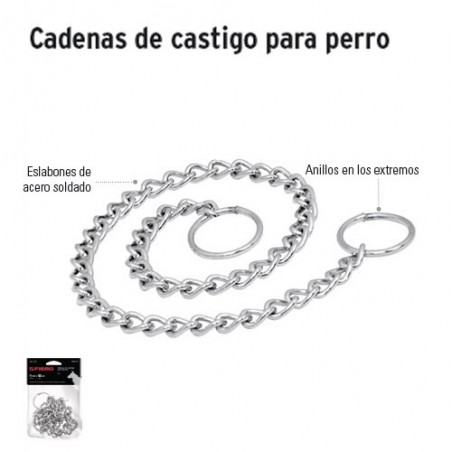 Cadena de Castigo para Perro FIERO