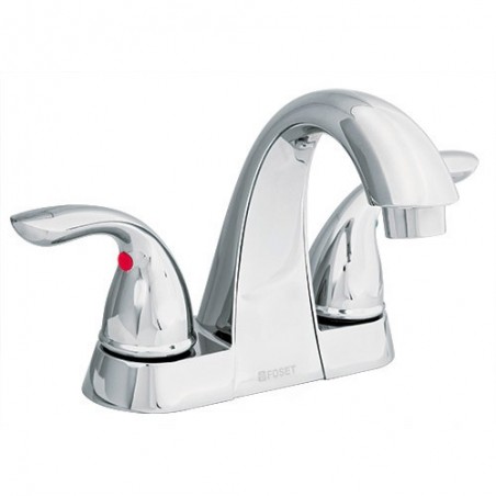 Mezcladora 4" para Lavabo Cuello Alto FOSET