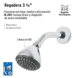 Regadera 3 1/4" FOSET