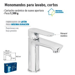 Monomandos para Lavabo Cortos FOSET